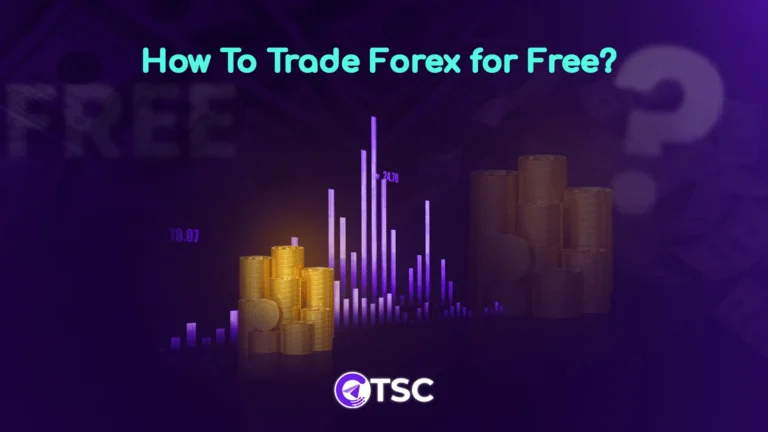 TSC blog's feature image shows how to trade forex for free.