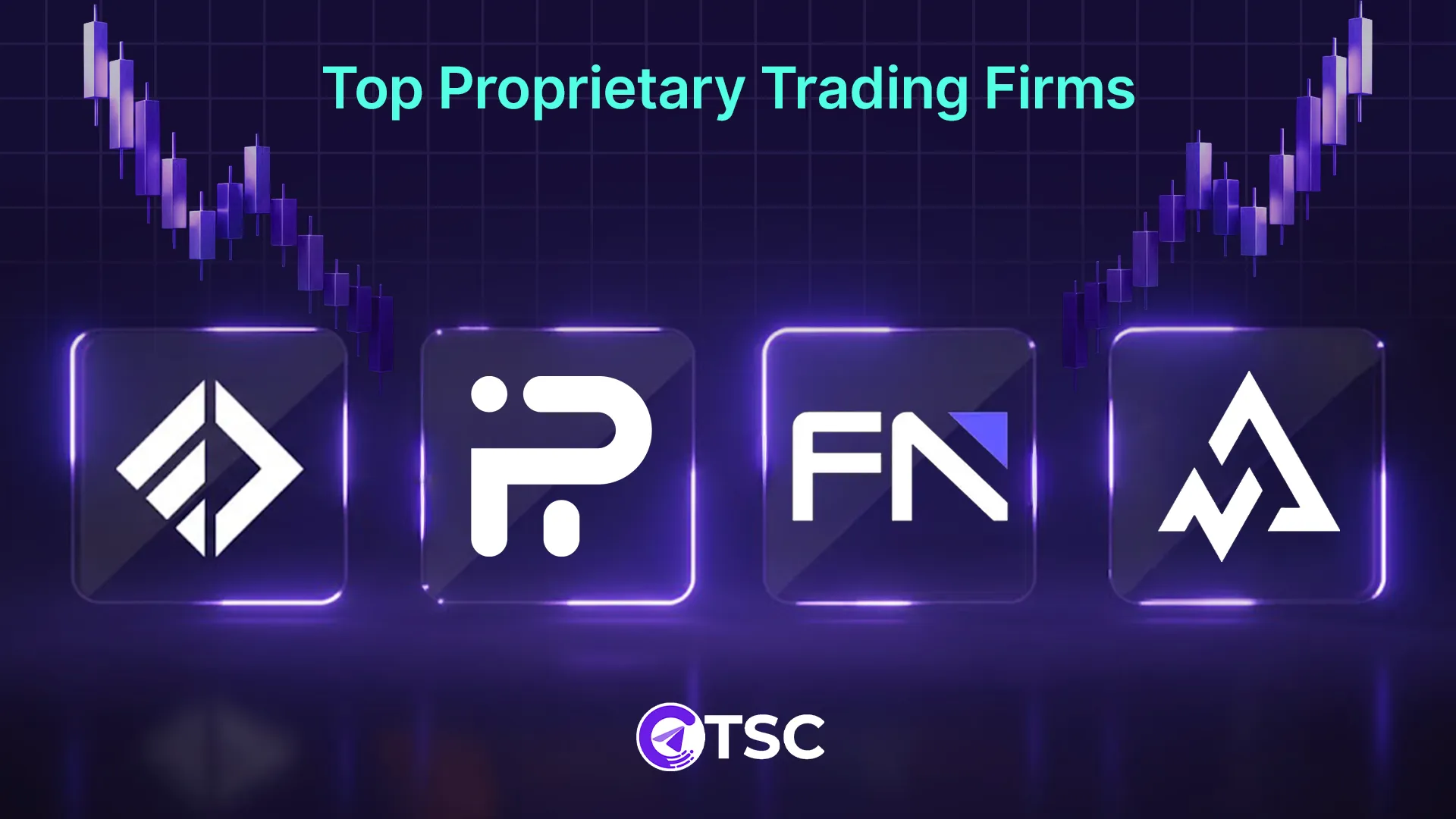 Top proprietary trading firms comparison showing the best prop firms for funded forex traders, highlighting profit splits, evaluation models, and performance-based trading opportunities.